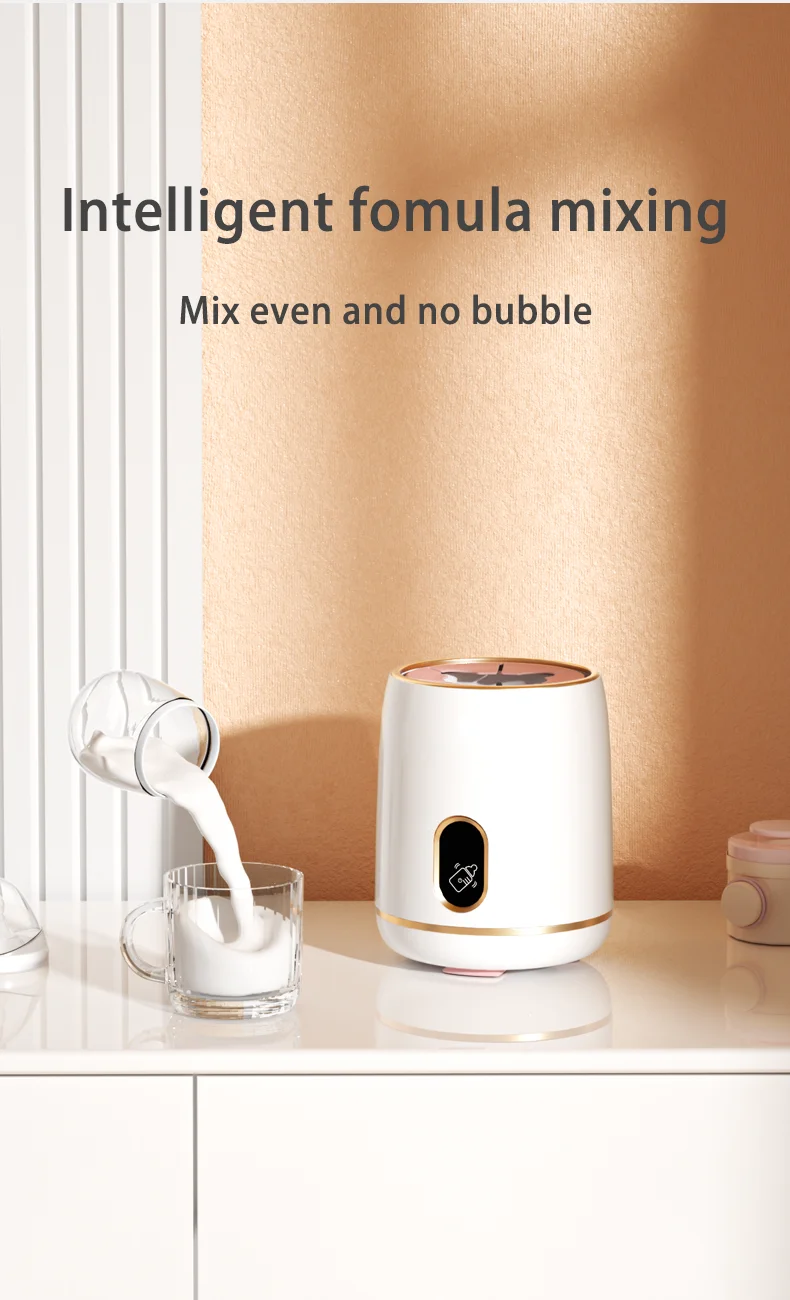 New Electric Baby Milk Blending Shaker Smart Baby Milk Shake Mixer