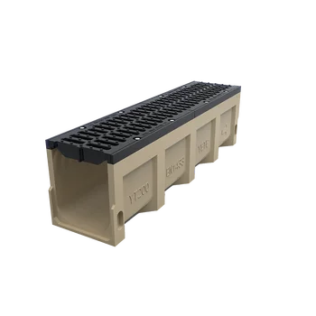Low Price U Type Precast Linear Polymer Concrete Drainage Channel With ...