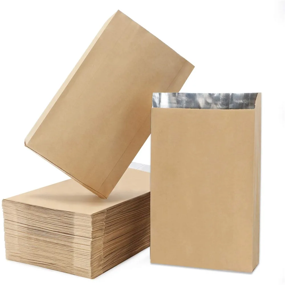 Biodegradable Bags Custom Printed Paper Pockets for Kebab