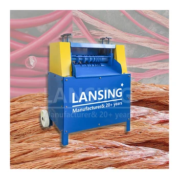 Lansing 0.8-60mm Scrap Copper Cable Recycling Machine Cable Peeling Tool Copper Wire Stripper Cutting Machine For Cutting