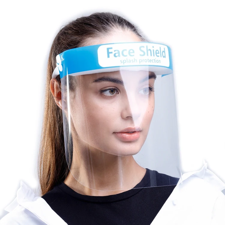 Ansi z87.1 en166 gb14866 одноразовые защиты пластик прозрачный уход за кожей лица заградительный щит акриловые пылезащитные маски для лица
