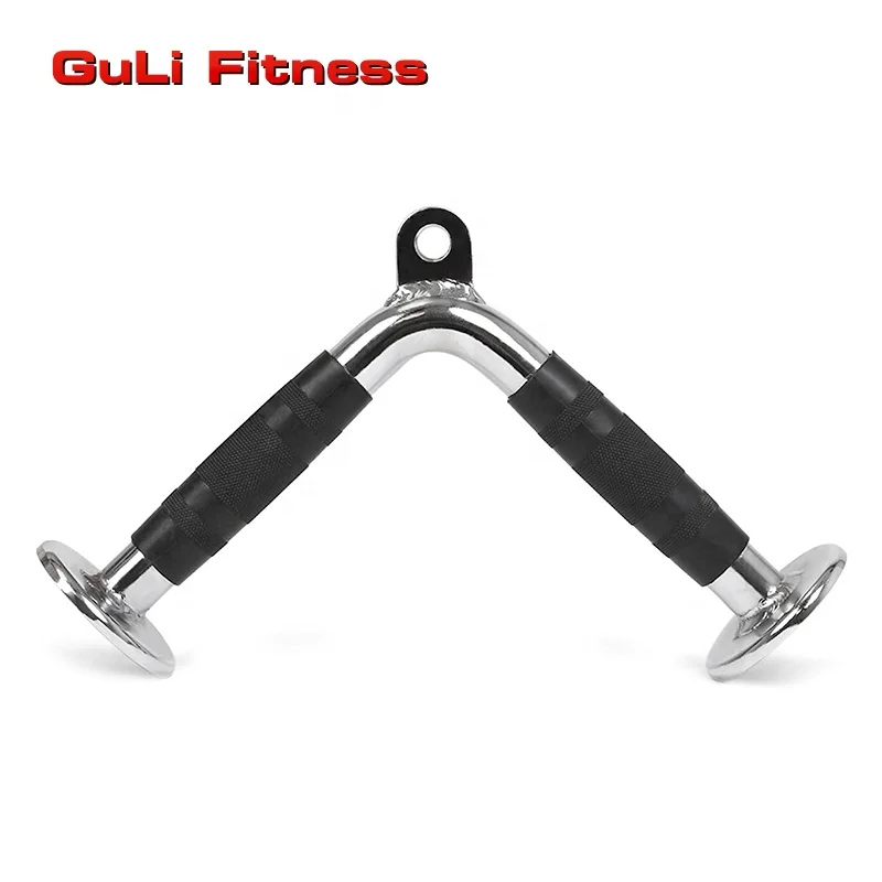 アメリカンバーベル 回転式 Vバー プレスダウン ケーブルアタッチメント アメリカンバーベル 回転式 Vバー プレスダウン ケーブル