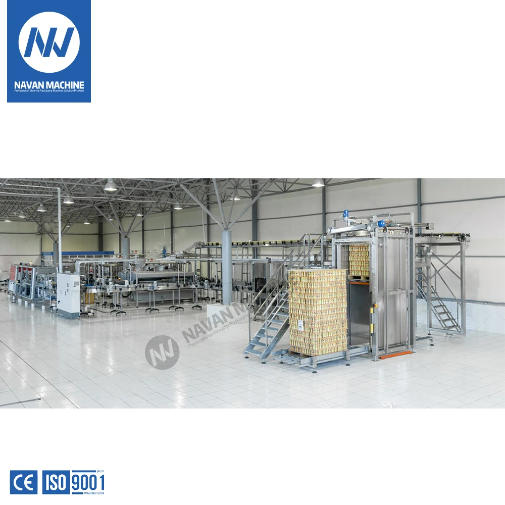 China Maker's Flexible CSD Filling Machine Energy Drink Can Filling Line for Food & Beverage for Plastic Bottle Packaging manufacture