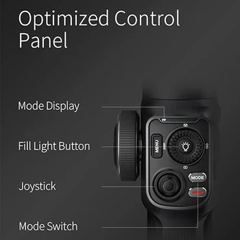 ZHIYUN Smooth 5 Gimbal Stabilizer Phone Gimbal 3-Axis Handheld Smartphone Stabilizer with Grip Tripod detail image