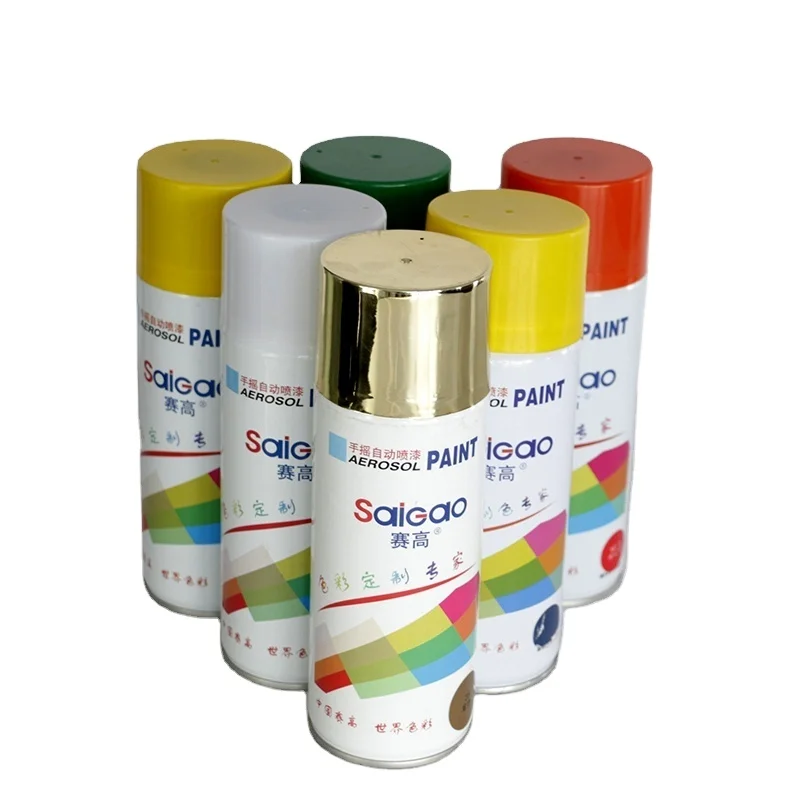 Drying Fast 450ml Sample Available Acrylic Aerosol Spray Paint ...