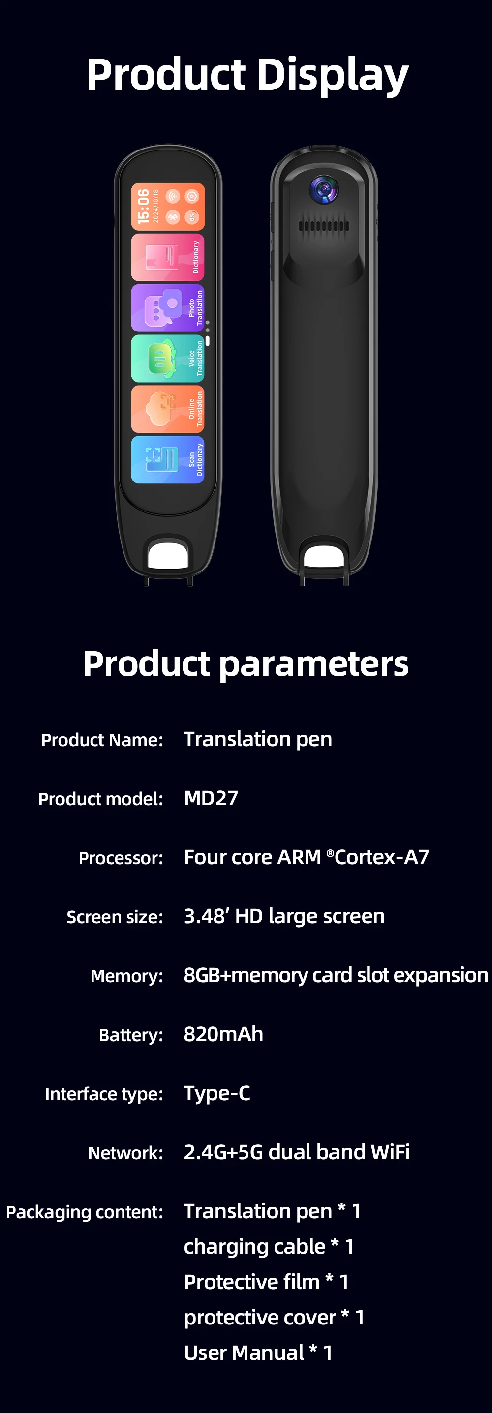2026 Smart Language Scan Translator Pen Device - Image 10
