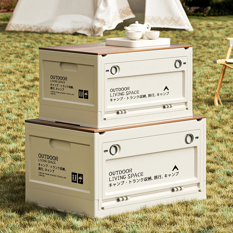 Multifunction Plastic Outdoor Storage Box Portable Folding Camping Multifunction plastic outdoor storage box portable folding camping