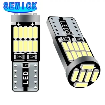 T10 W5W 194 501 LED Canbus No Error Car Interior Light T10 26SMD 4014 Chip White Instrument Lights Bulb Lamp