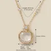 Collana apribile in vetro Apple - scatola vuota