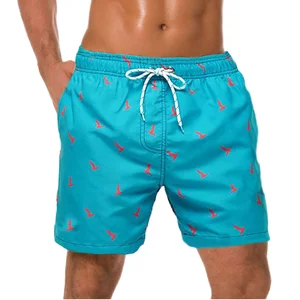 2026 Hot Selling Men's Swim Trunk Custom Funny Pattern Design Stylish Print Boot Shorts Plus Size Wholesale Factory Price