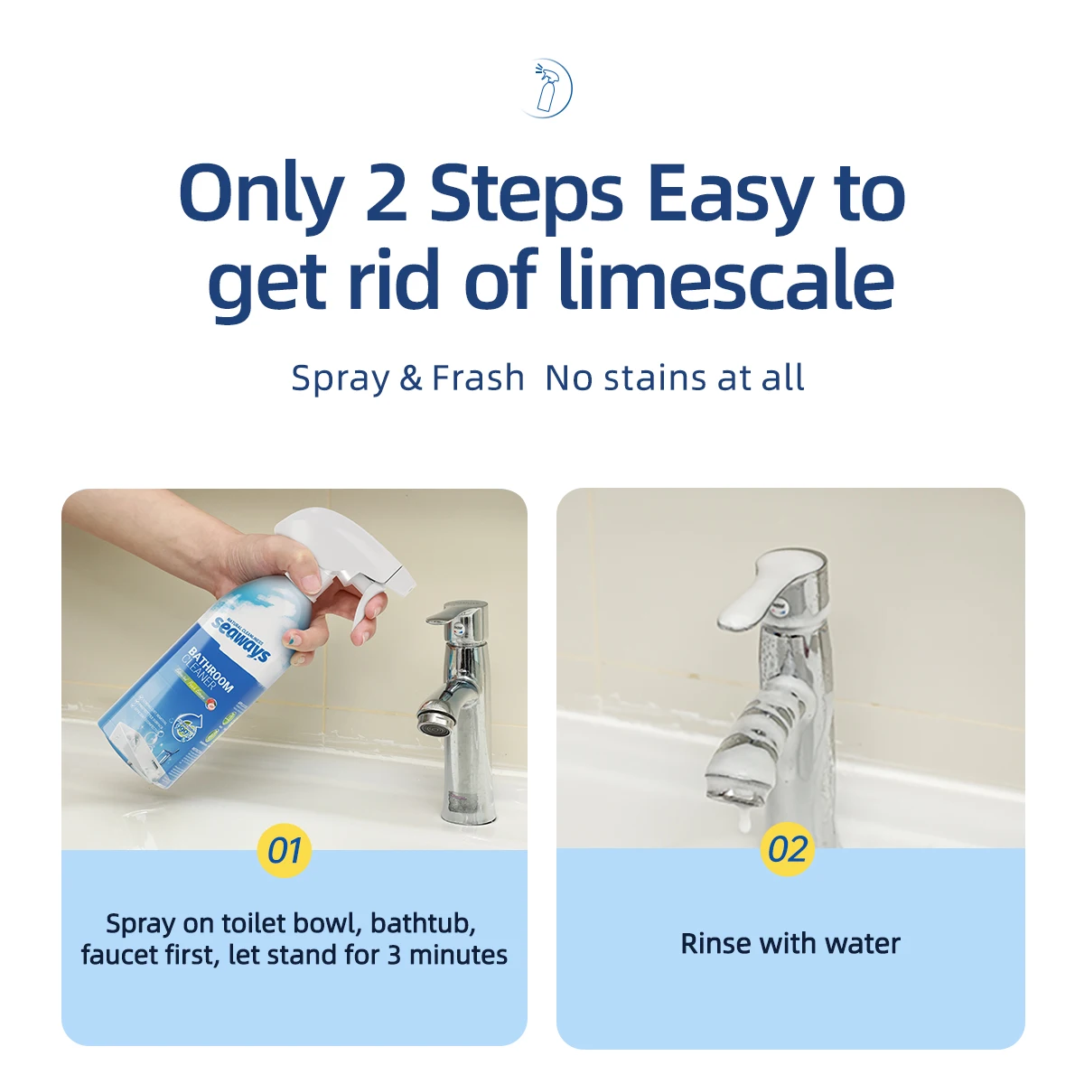 Professional Supplier's Eco-Friendly Chinese Toilet Cleaner Liquid Multi-Purpose Detergent for Bathroom Use