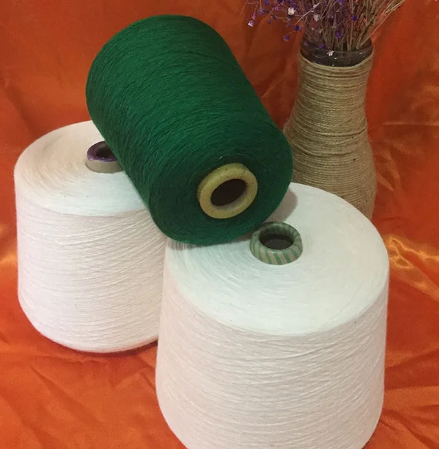Textile Yarn Combed Pure Cotton Textile Yarn 16S 20S 26S 30S 32S 40S 50S 60S 70S 80S Cotton Yarn for Knitting Machine