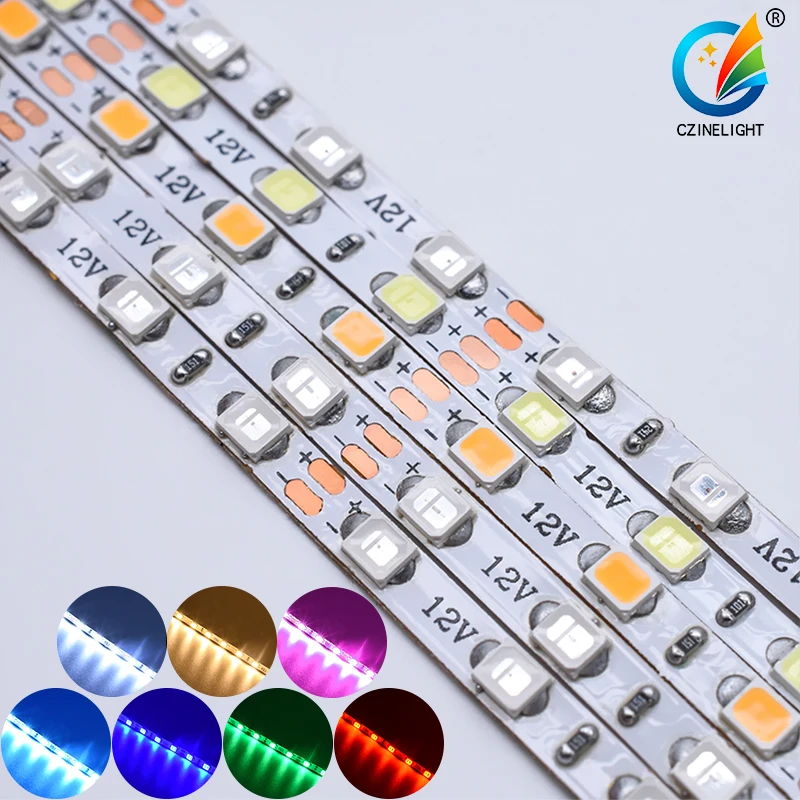 Гибкая светодиодная лента Czinelight IP20 Ширина 3 5 мм 2835 Smd 12 В 96 светодиодов на