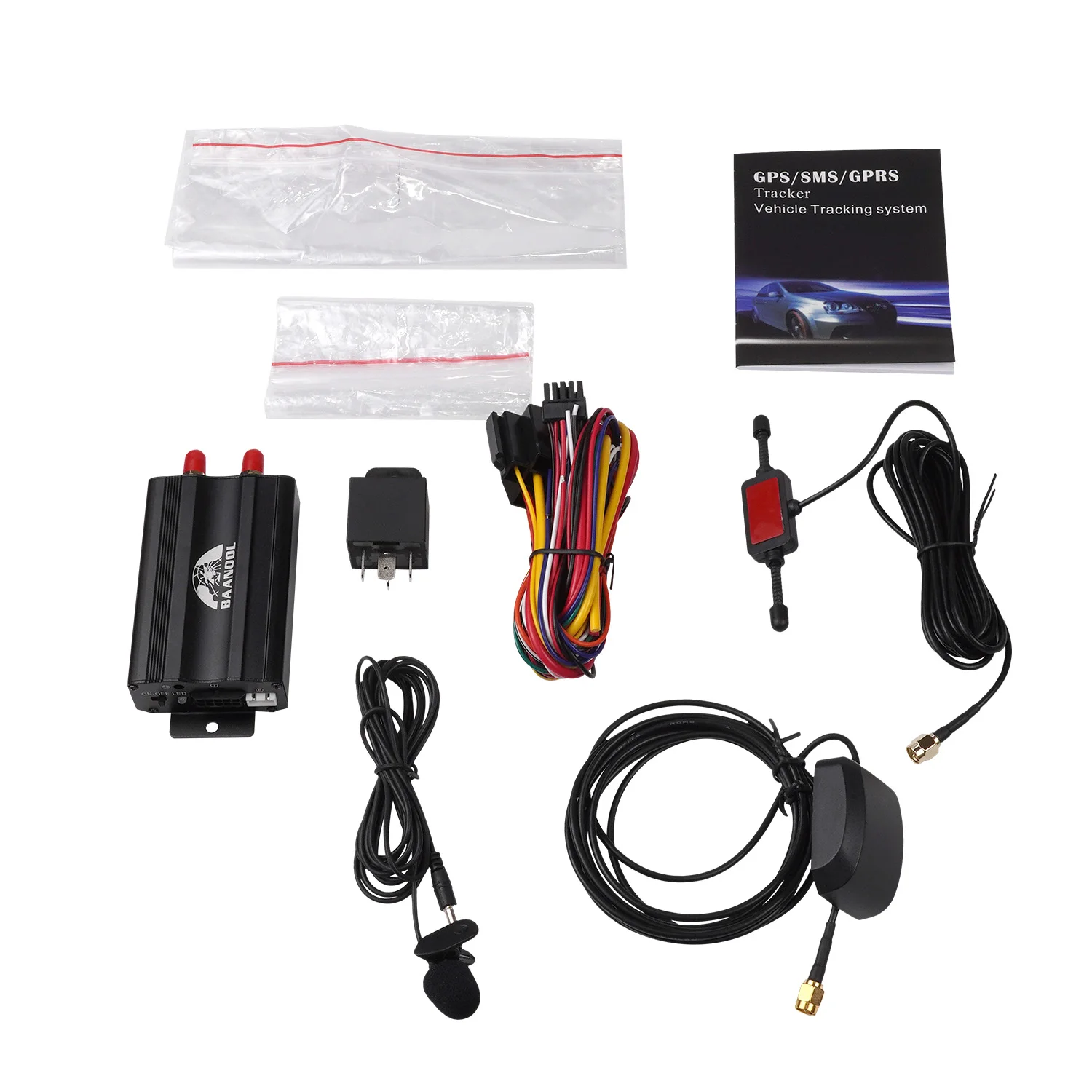  GPS Car Tracker TK103A with GPRS and Vehicle Theft Protection  System : Electronics