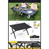 (2.6mm Thick Tube)Blackened Carbon Steel Alloy 90cm Center Table