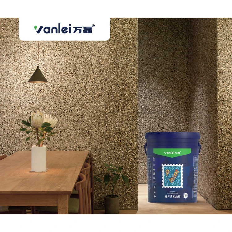 2025 New Product Epoxy Resin Washed Stone Coating Stone and Pebble Paint for Walls and Floors