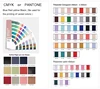 Optional Color Base on CMYK/Pantone Color