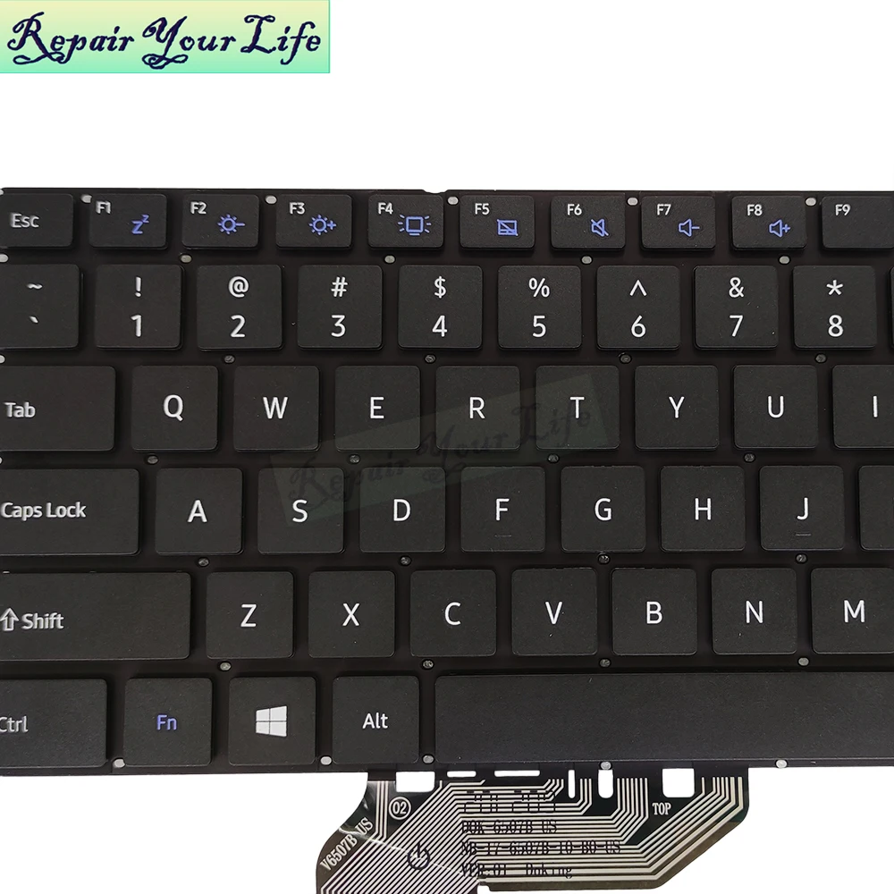 Tappeto Persiano Blu Tastiera Nuova Originale Per Toshiba Satellite