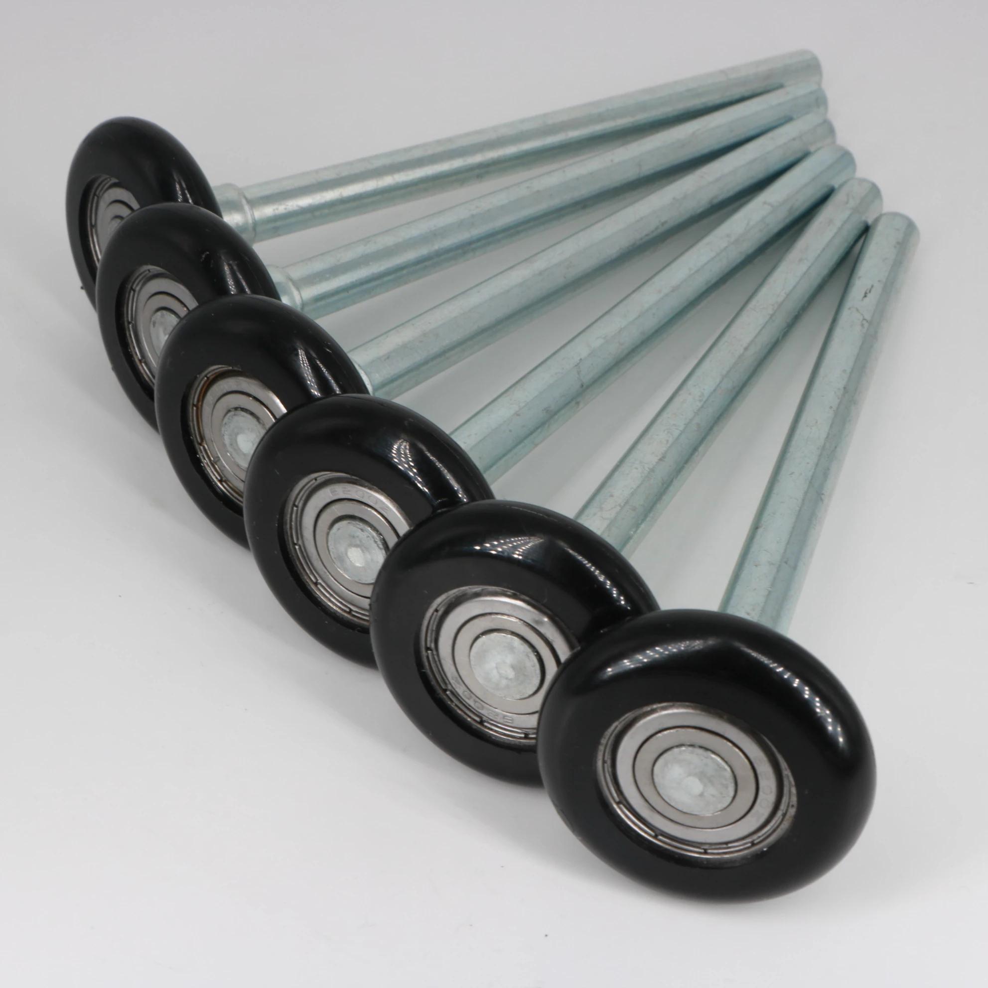 GULI  2024 Hot Sell Virgin Nylon  Smooth Rotation  Large Load-Bearing Capacity Usage Garage Door Garage Door Wheel supplier