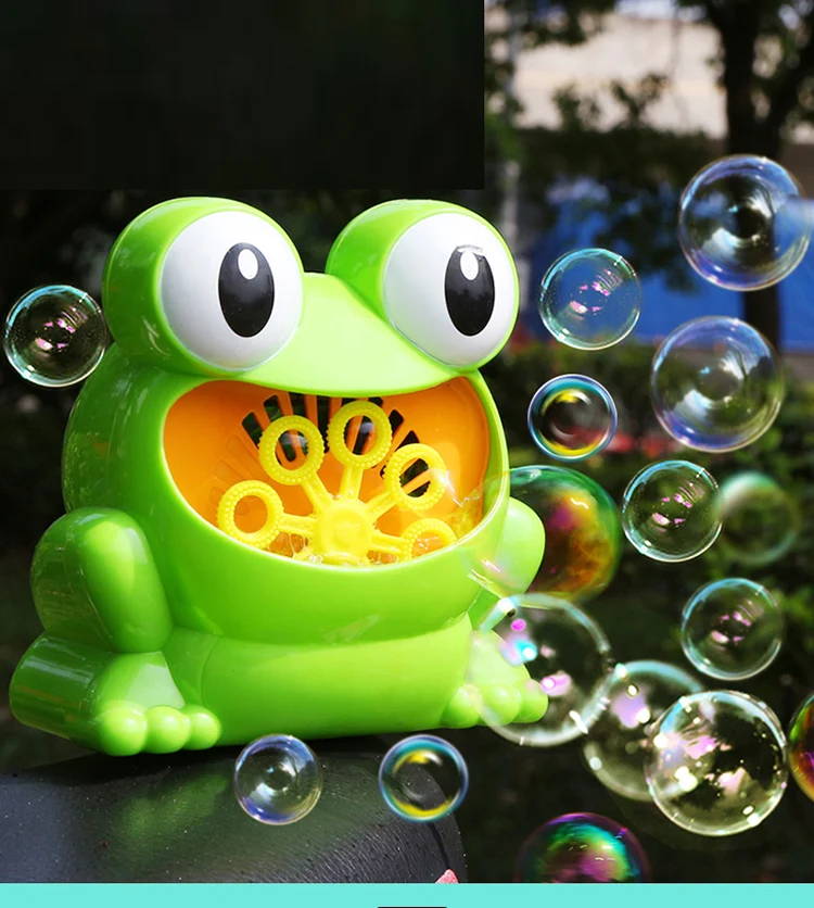 婚礼青蛙泡沫制作户外游戏的儿童包括每分钟3000个气泡的水解决方案