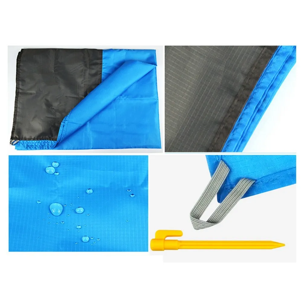 Camping Mat Waterproof Beach Blanket Portable Outdoor Picnic Ground Mat Picnic Blanket 1.4 * 2m