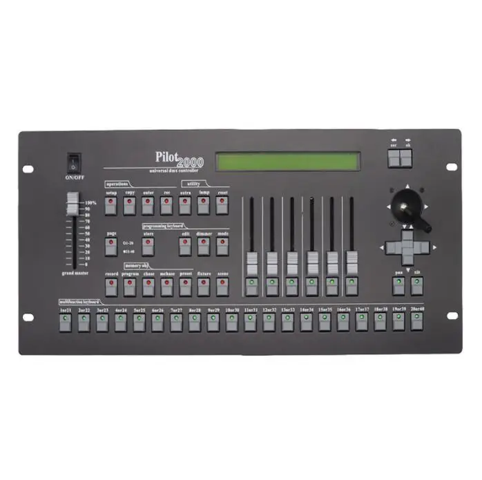 Pilot 2000 DMX Controller - Lighting Solutions for DJ & Stage