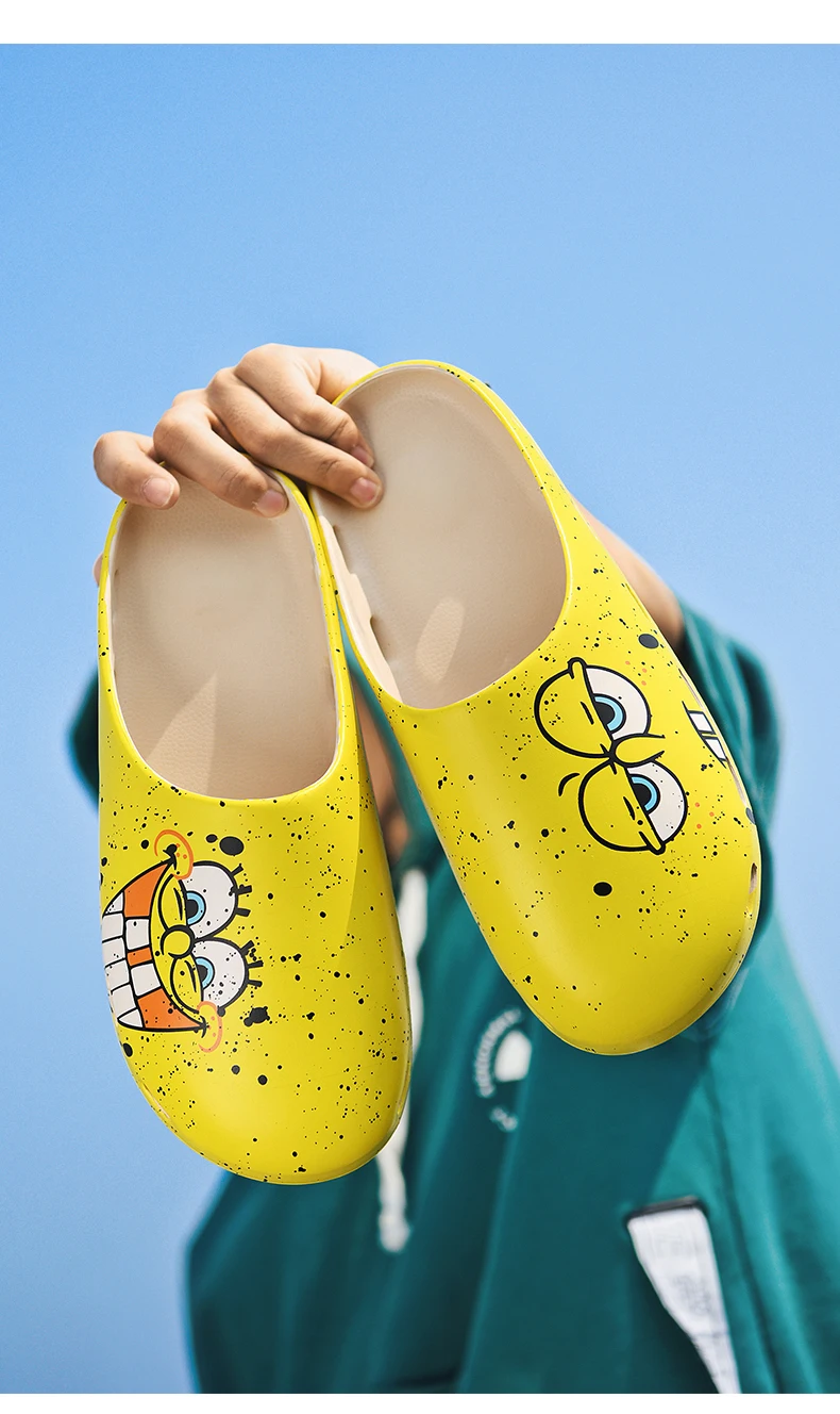 High Quality Custom Slippers With Logo Men Printed Slippers Eva