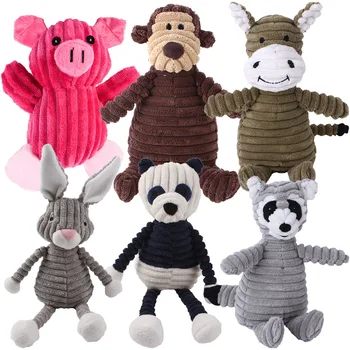 Wholesales Dropshipping super choice Knit Soft Plush Stuffed cat toys dog chew toys pet supplies plush pet toys