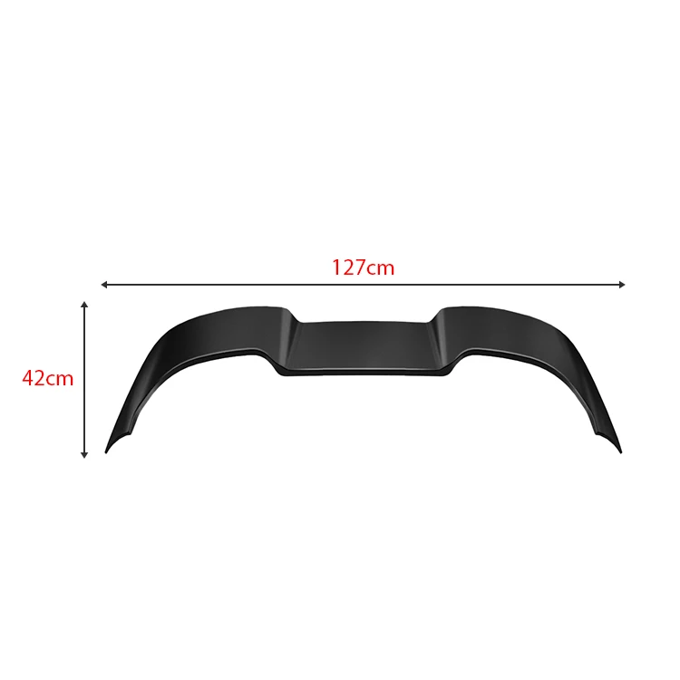 Car Rear Roof Wing Spoiler ABS Carbon Fiber Rear Trunk Spoilers For BYD ATTO 3 Atto3 Yuan Plus Accessory manufacture