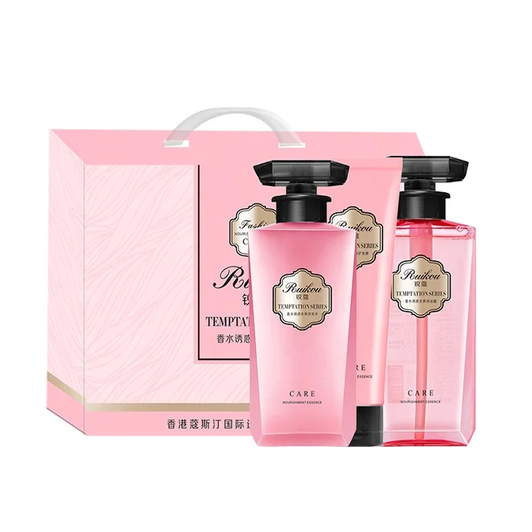 Лидер продаж, парфюмерный Набор для волос, шампунь против перхоти и кондиционер для волос