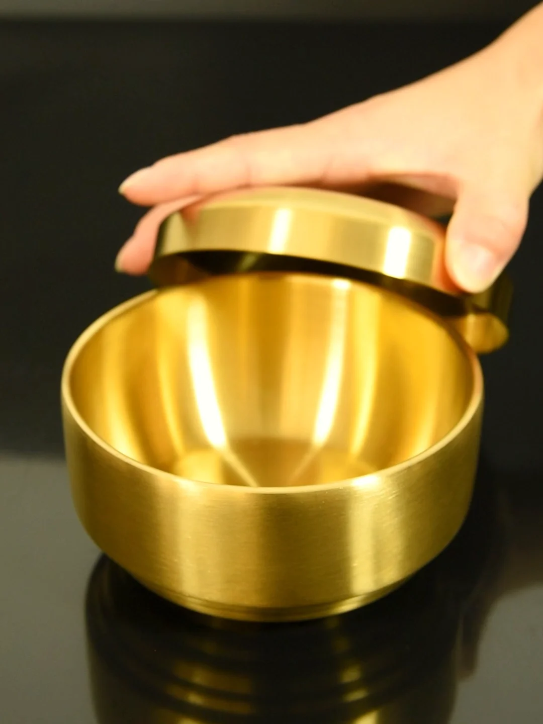 Double Walled Metal Soup Bowl Food Grade Stainless Steel 304 Kitchen double-walled-metal-soup-bowl-food-grade-stainless-steel-304-kitchen