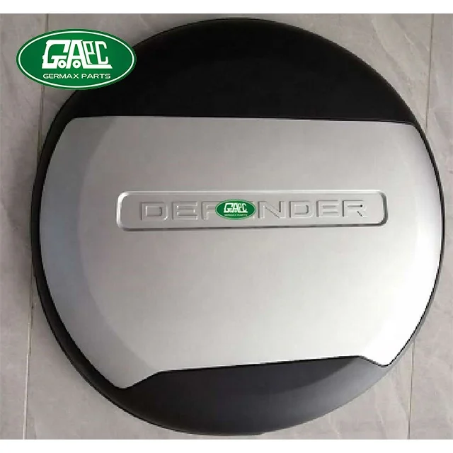 GLDF025 Spare Tire Cover Land Rover Defender 2020 Matt Silver....jpg
