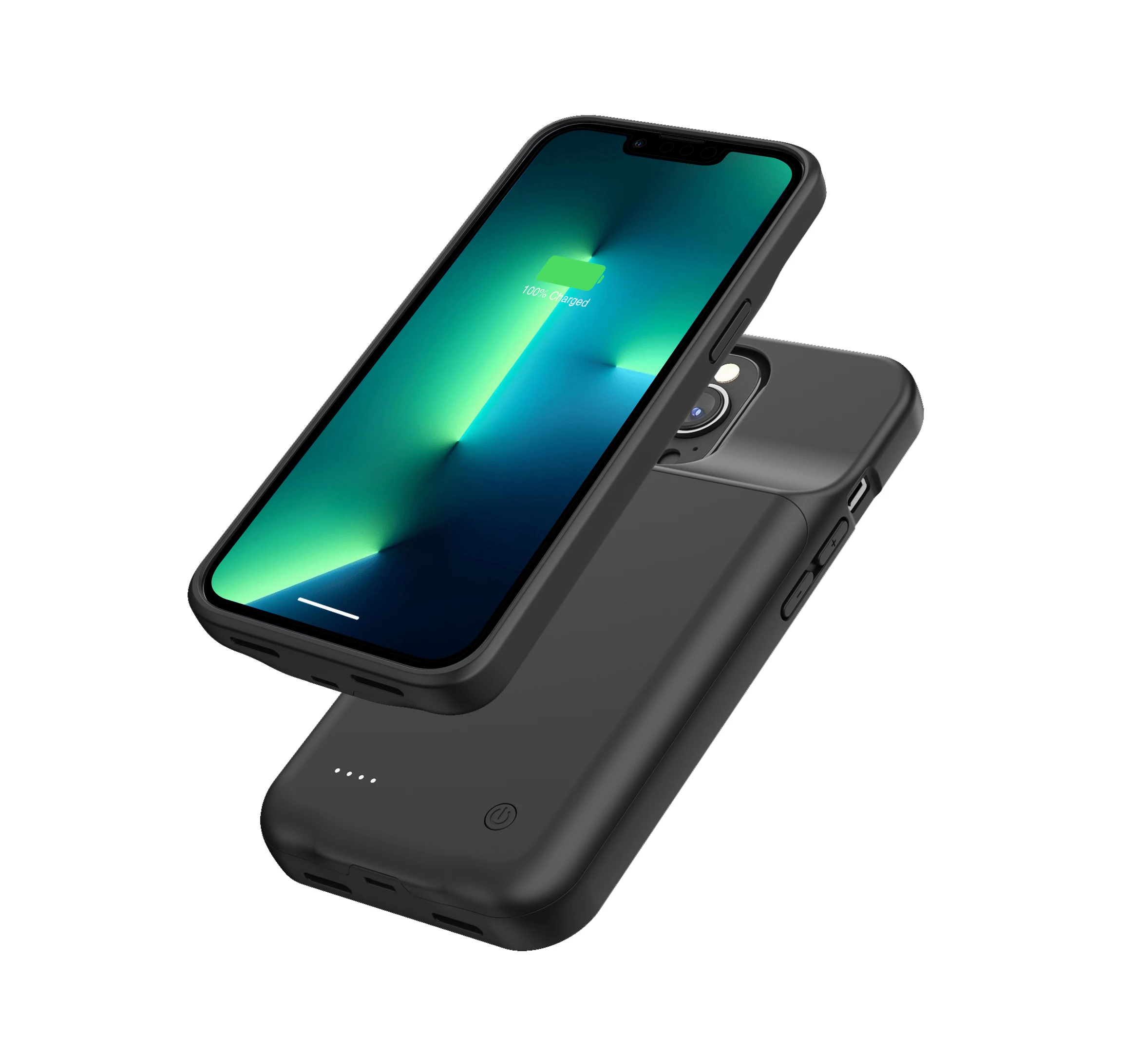 Powerbank Phone Case Charging Holer For 13pro Max Slim Battery Mobile