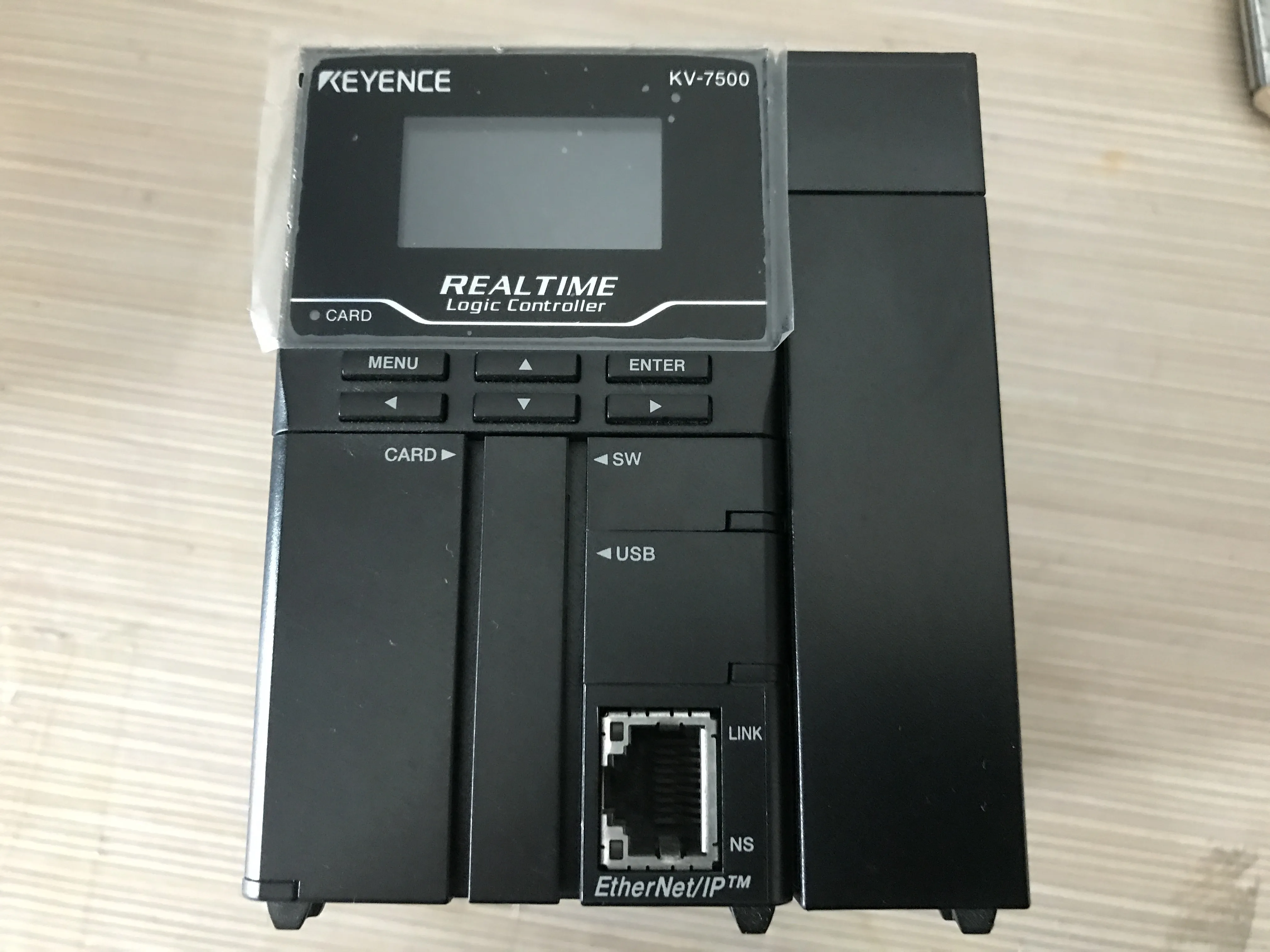 Keyence CPUユニットKV-7500 PLC産業用制御ボード入出力