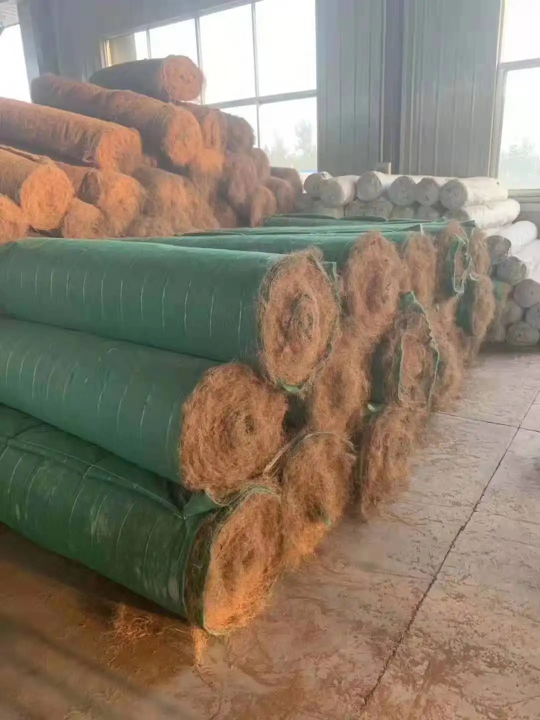 Coir Mesh Coir Matting Erosion Control Coconut Erosion Control Blanket