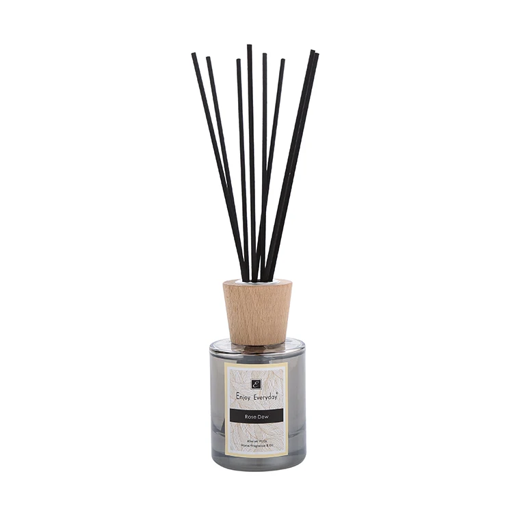 Healthy Safe Essential Oil Reed Diffuser Natural Diffuser Flameless Fragrance Home Decoration