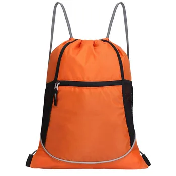 Polyester Waterproof Small Drawstring Bag Custom Printed Sports Canvas Nylon Drawstring Backpack Cotton Drawstring Bags