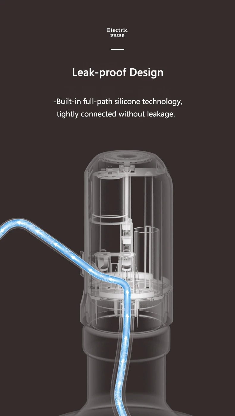 Factory Supply Electric Water Bottle Pump 5 Gallon Bucket Portable