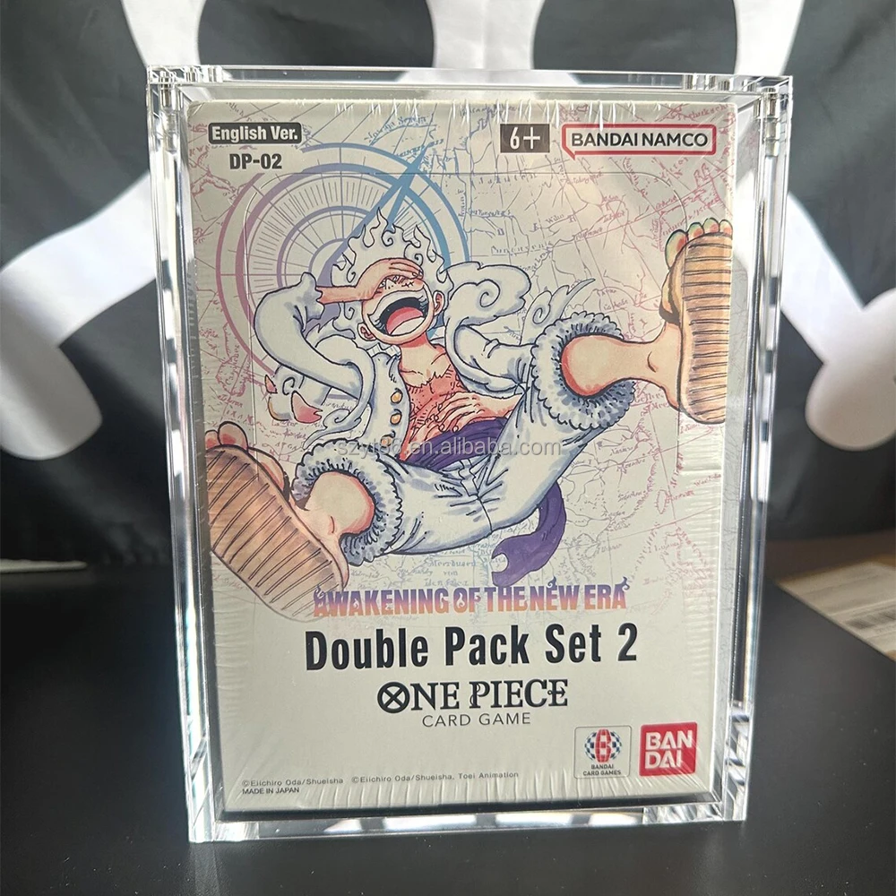 Custom Clear Acrylic One Piece Tcg Vol.1 Und Vol.2 Devil Fruit Collection  Acrylic Box case| Alibaba.com