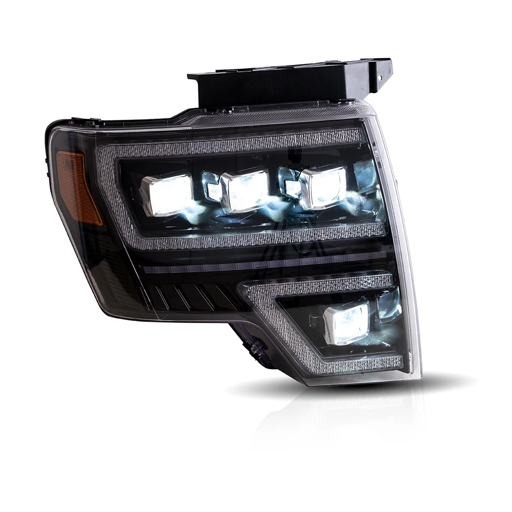 Headlight Head Light LED Lens Headlights Head Lamp for ford F150 F-150 F 150 Headlamp Headlight 2009-2014 Plug and Play