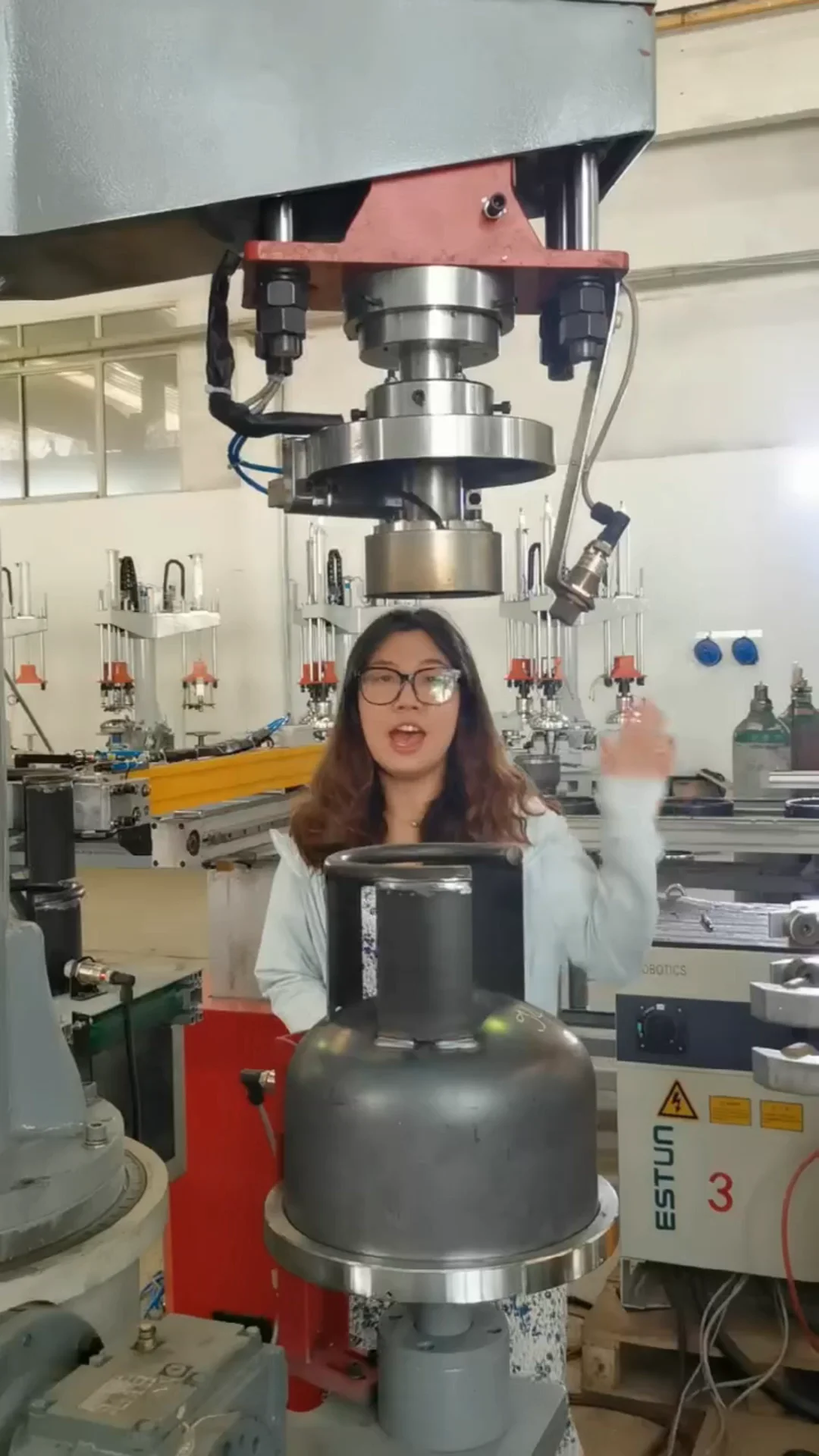 Automatic Gas Cylinder Line Lpg Cylinder Production Plant Complete 12