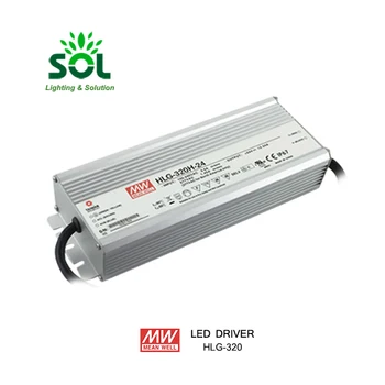 Meanwell HLG-320H-24 Constant Voltage Current mode output 320W 24V LED Power Supply