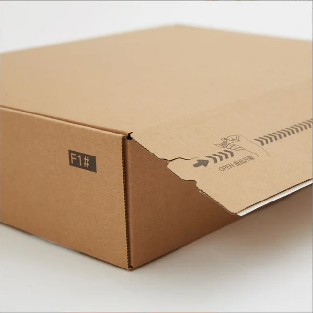 Express Zipper Kraft Paper Cardboard Box Sponge Liner for Shipping for Jewelry Cosmetics Clothing Candles Socks Wallets Gifts