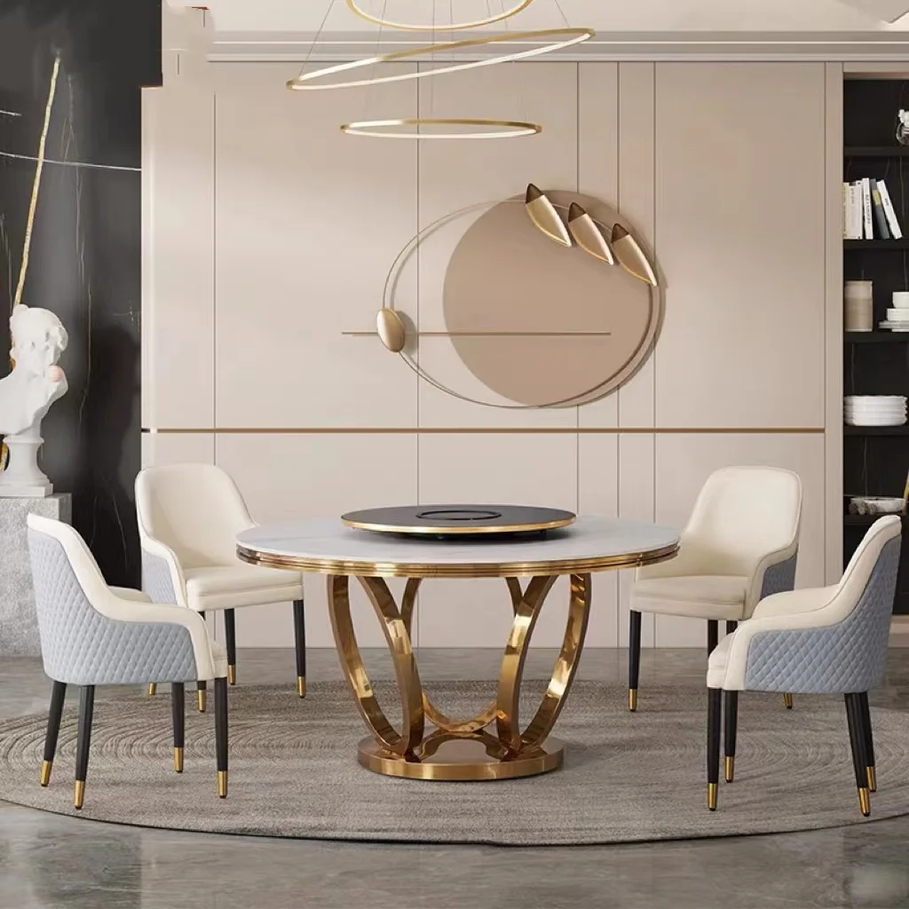 Luxury Classic Dining Room Sets 8 Chairs Table Dubai Furniture For Sale