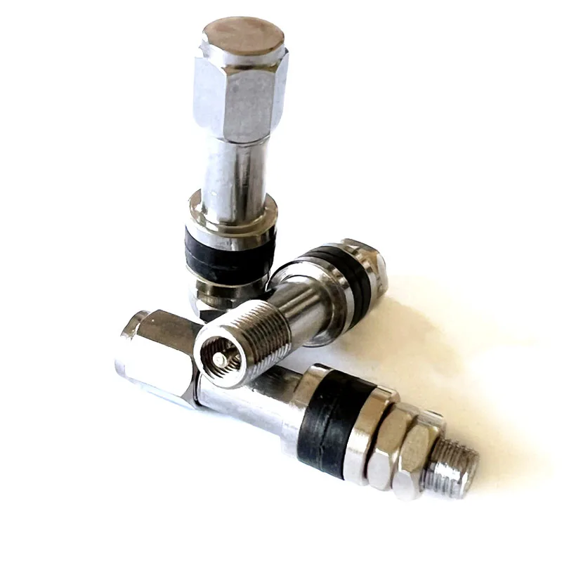 Valves Tubeless à 90° SYCSYH - 6 Pièces En Laiton Pour Pneus Voiture, Moto, Vélo