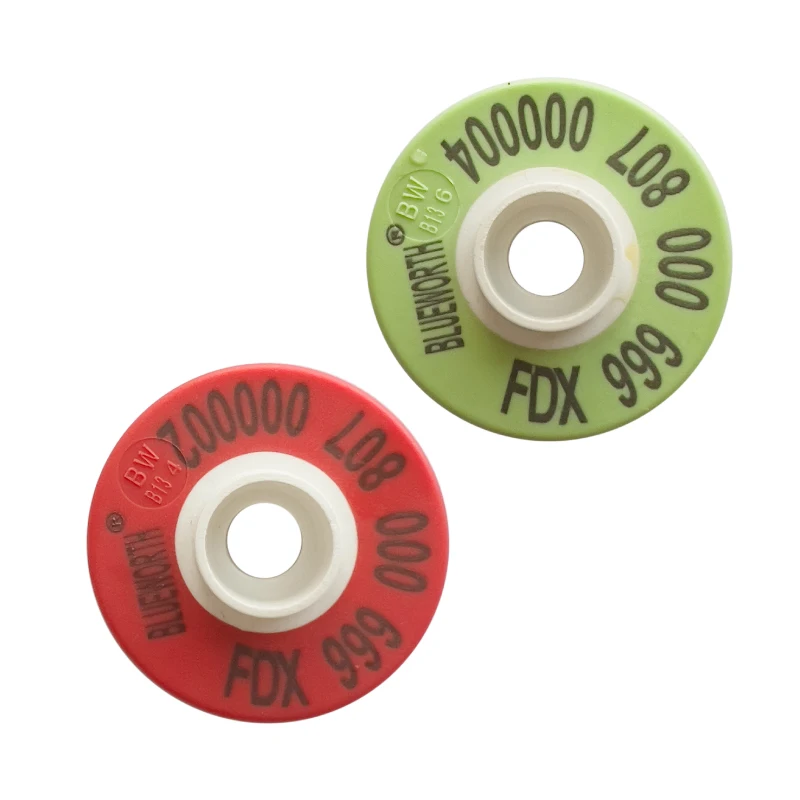 BLUEWORTH 1#+28# Lightweight FDX Pig TPU Made RFID Ear Tag