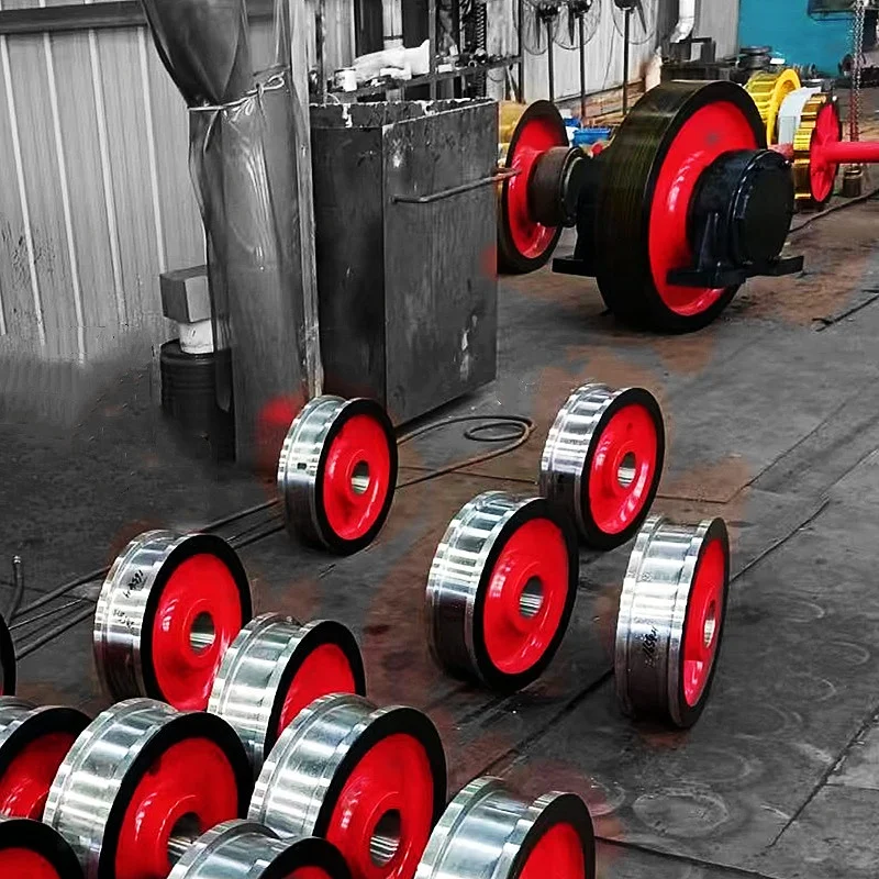 Forged Steel Wheels for Crane Rails - Durable & Efficient