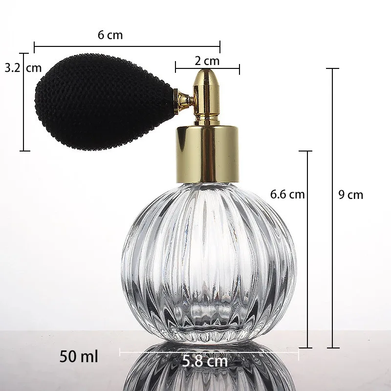 Colorful Airbag Perfume Spray Bottle Gasbag Balloon Fragrance Bottle Atomizer Glass Essential