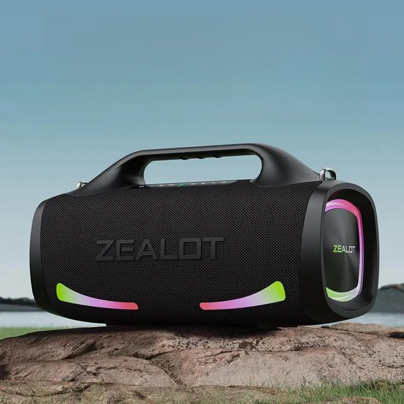 スピーカー・ウーファー ZEALOT Powerful Bass Party Speaker Amazon.com: ZEALOT Party Speaker - 180W Peak, 3 Drivers Deep