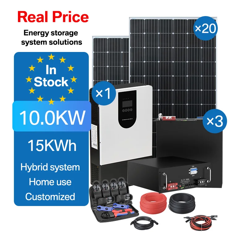 10KW 15KWh LiFePO4 Home Solar Storage System - High-Power Backup for Outages & AC/Heater Long-Term Use